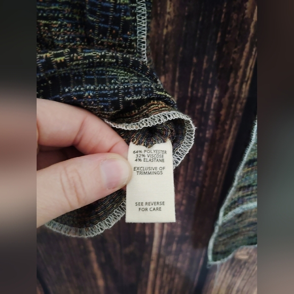 Guilded Intent Multicolor Long Sleeve Turtleneck Sweater Size XS - Picture 4 of 5